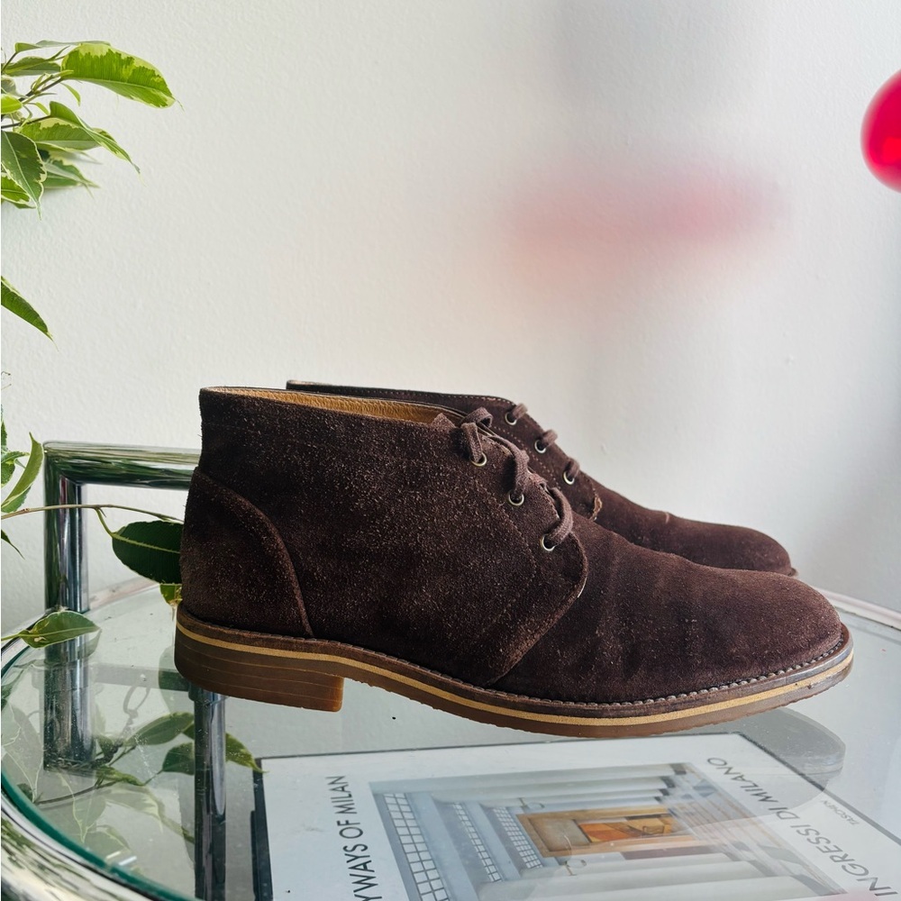 FILIPPA K Brown Suede Chukka Boots